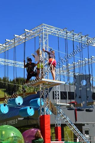 Ninja Warrior Rope Course Rental Phoenix Arizona